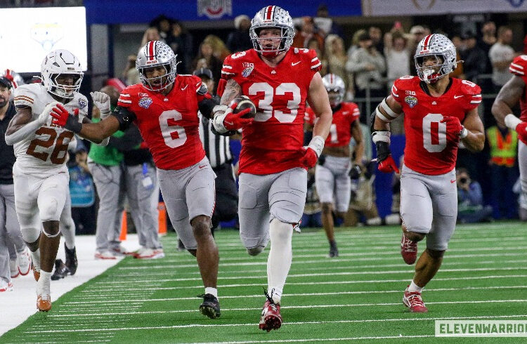 With the game-winning touchdown in the Cotton Bowl, Jack Sawyer, who spearheaded the return of Ohio State’s seniors, gets a full-circle moment on the CFP stage….