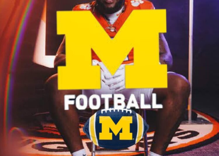 Breaking: 5-Star DL Stuns College Football World with Shocking Decommitment from Clemson, Flipping Commitment to michigan wolverines Over Powerhouses Alabama, Michigan State, and see more details…………