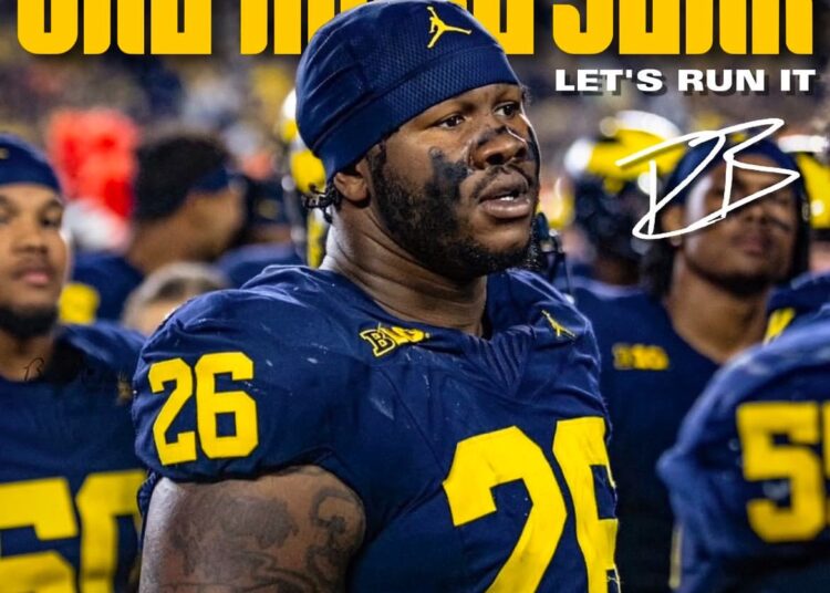 Rayshaun Benny just officially announced it on Instagram with the hashtag #GoBlue for another year. LET’S DO IT.