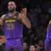 After the officials disregarded his request for a timeout to stop another Lakers loss, LeBron James sent a message to them.