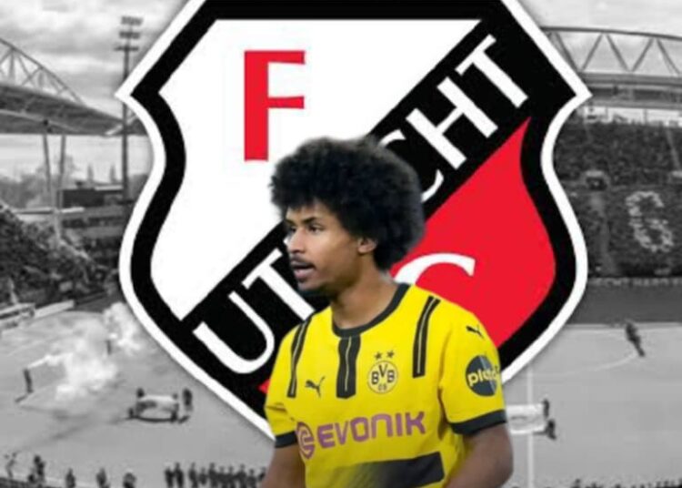 Sky Sport-rapport: Jong FC Utrecht stemde ermee in om Borussia Dortmund een waardering van € 50 miljoen te betalen voor Karim Adeyemi, plus bonussen.