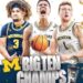 BIG TEN TOURNAMENT CHAMPS 🏆  For the first time since 2018, umichbball wins the b1gmbb tournament title!