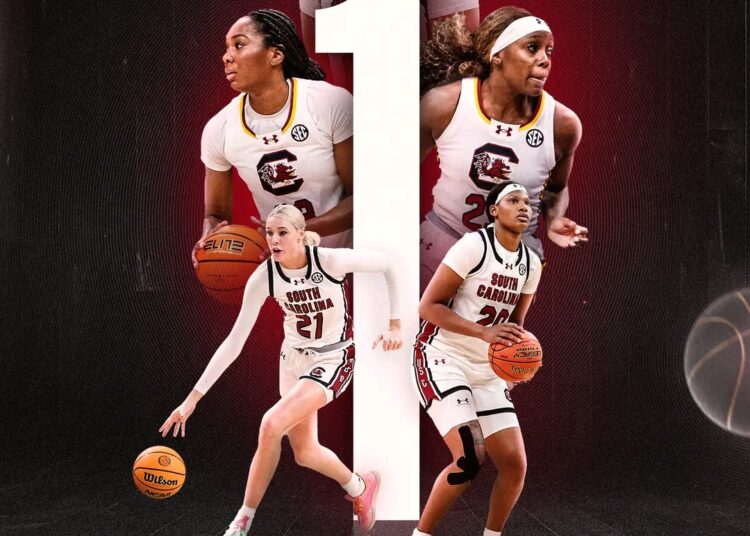 Breaking news of today : The No. 1 overall seed who will play at Region 2 in Birmingham is South Carolina Women’s Basketball… Read more and share