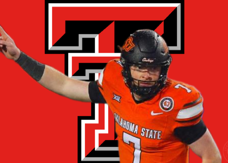 Quarterback Alan Bowman has announced his decision to decommit from Oklahoma state cowboys and will instead be joining Texas tech red raiders football program for the 2026 class and.