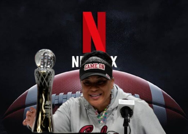 Netflix is set to release a highly anticipated documentary titled “Dawn Staley ” for her Officially Signing of the 4-year Contract Extension with the team and…..