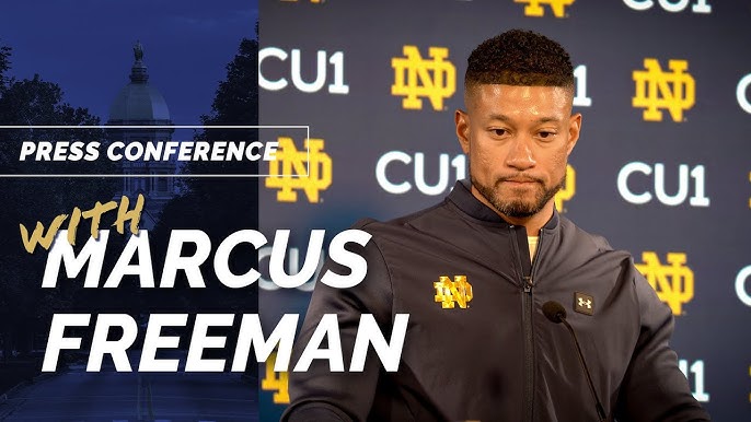Heartbreaking news: Notre Dame fighting Irish manager Marcus Freeman announces the unexpected departure of a player from the team due to…