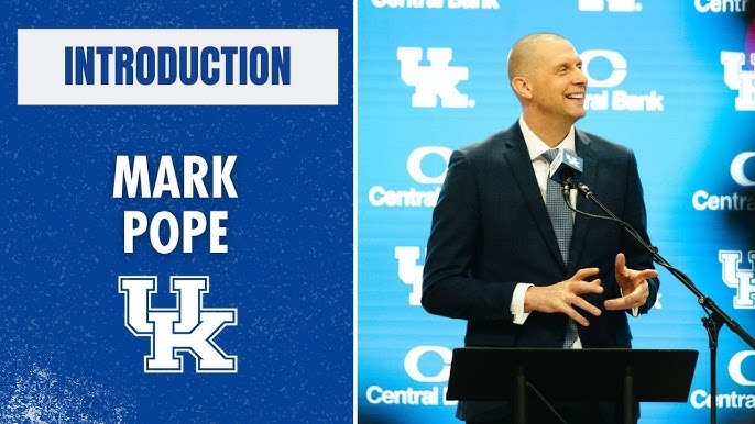 Breaking news: Kentucky Wildcats basketball coach Mark Pope has officially signed a 4-year contract with the team…