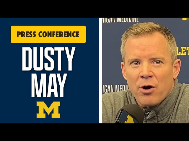 Breaking news today :Michigan coach Dusty May is rooting for other Big Ten teams, including Michigan State and ….more👇👇