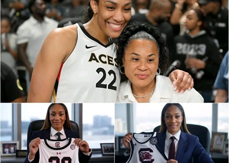 A’ja Wilson CANCELS AND SIGNED A 2-YEAR, FULL-ROUND, LIFETIME, DIRECT CONTRACT WITH NCAAW, WORTH $15 MILLION WITH South Carolina Gamecocks Women’s Basketball TEAM – Turns Down Las Vegas Aces to Play with Legendary Mom Dawn Staley: “We Are Stronger and Better Together!” Stun NCAAW Fans full Details👇👇👇