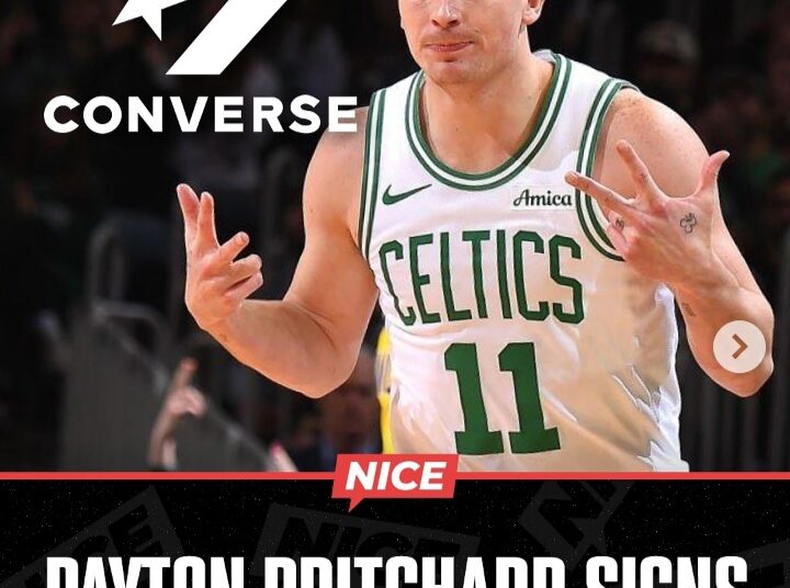 Done Deal: Boston Celtics Guard Payton Pritchard is first NBA player to Signs Shoe Deal With Converse Due to