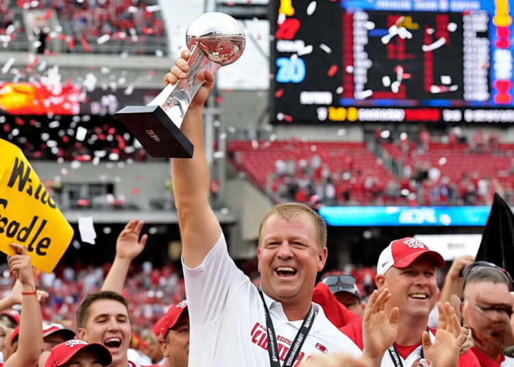 According to an ESPN report, legendary Louisville cardinals coach Jeff Brohm has been voted the greatest college football coach of all time, surpassing Bear Bryant, Pop Warner, and Penn State’s Tim Joe Paterno……  Full DETAILS