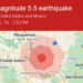 Lubbock, Texas  Earthquake just now…. View more