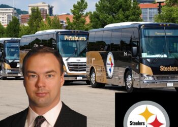 Pittsburgh steelers thanking Thomas Tull for the Donation Five Buses to Pittsburgh steelers —Calls It “A Way for Easy Transportation of…Read more