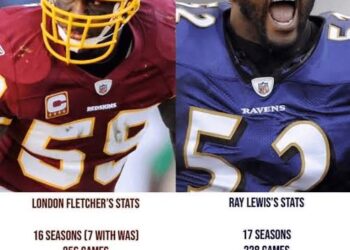 It’s Wild That They keep Shittin on My Man Fletch Like This…. Numbers comparable To Ray Lewis Who Was First Ballot But My Man Keeps Getting Skipped Over, 16 SEASONS WITHOUT EVER MISSING A GAME at one of the most brutal positions in sports…..Read more