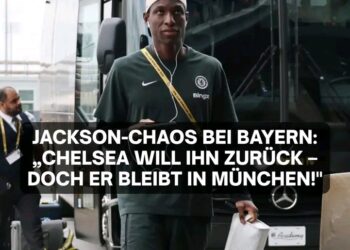 Das ist der Wahnsinn! Was sich gerade in München abspielt, gleicht einem Hollywood-Thriller! Nicolas Jackson, der Chelsea-Stürmer, sitzt IMMER NOCH in einem Münchner Hotel und weigert sich, nach London zurückzukehren. Die Bombe: Sein Berater Ali Barat hat den bereits gebuchten Privatjet storniert! „Der Junge will unbedingt zu Bayern”, verrät uns eine Quelle aus dem direkten Umfeld des Spielers. „Er hat Chelsea gesagt: Entweder Bayern oder gar nichts!”…