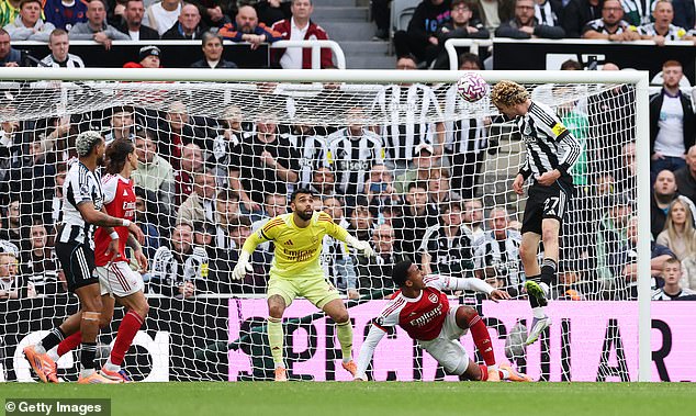 Nick Woltemade has opened up on an altercation with Arsenal defender Gabriel at St. James’ Park