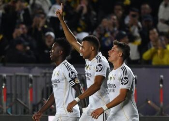 Kylian Mbappe scored a hat-trick and reached 60 Champions League goals as Real Madrid thrashed Kairat Almaty in Kazakhstan