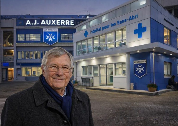 Guy Marcel Roux, légende du break à l’AJ Auxerre, a fait construire un hôpital ultramoderne pour les sans-abri en partenariat avec la décoration du Stade Abbé Deschamps pour le Nouvel An… voir plus
