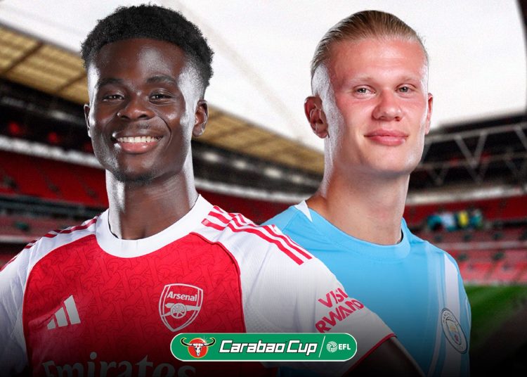 Arsenal players touch and go in Carabao Cup final against Man City